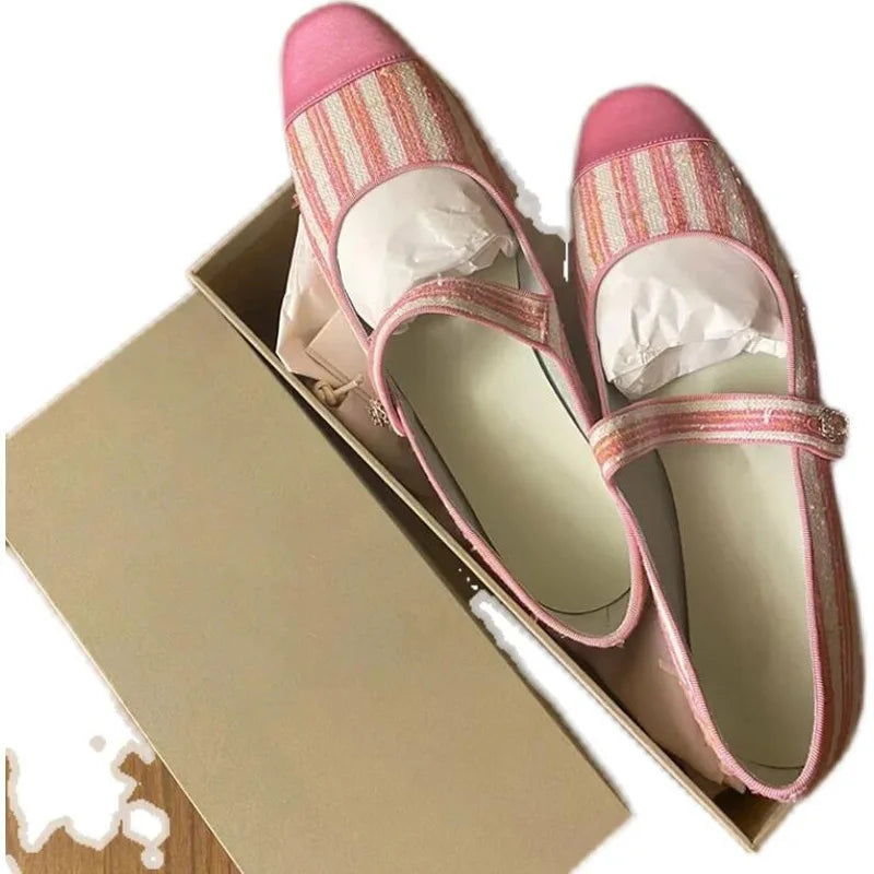 Picsgirl -  New Spring Autumn Student Shoes College Lolita Mary Jane Low Heels Women Creepers School Girl Loafers Vintage Pumps Pink TZ4-10