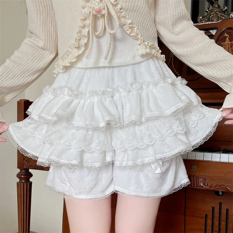 Heidi Velvet Bloomer Lolita Shorts