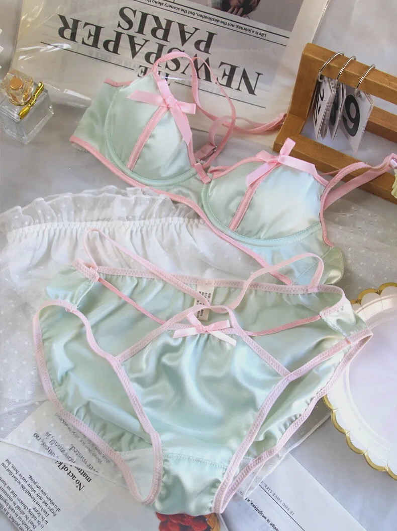 Pastel Coquette Lingerie Set