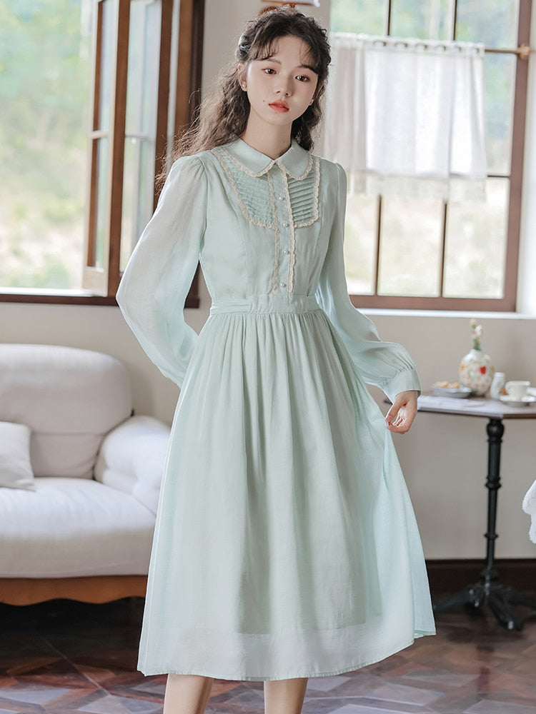 Mystery Loch Mint Vintage Inspired Dress