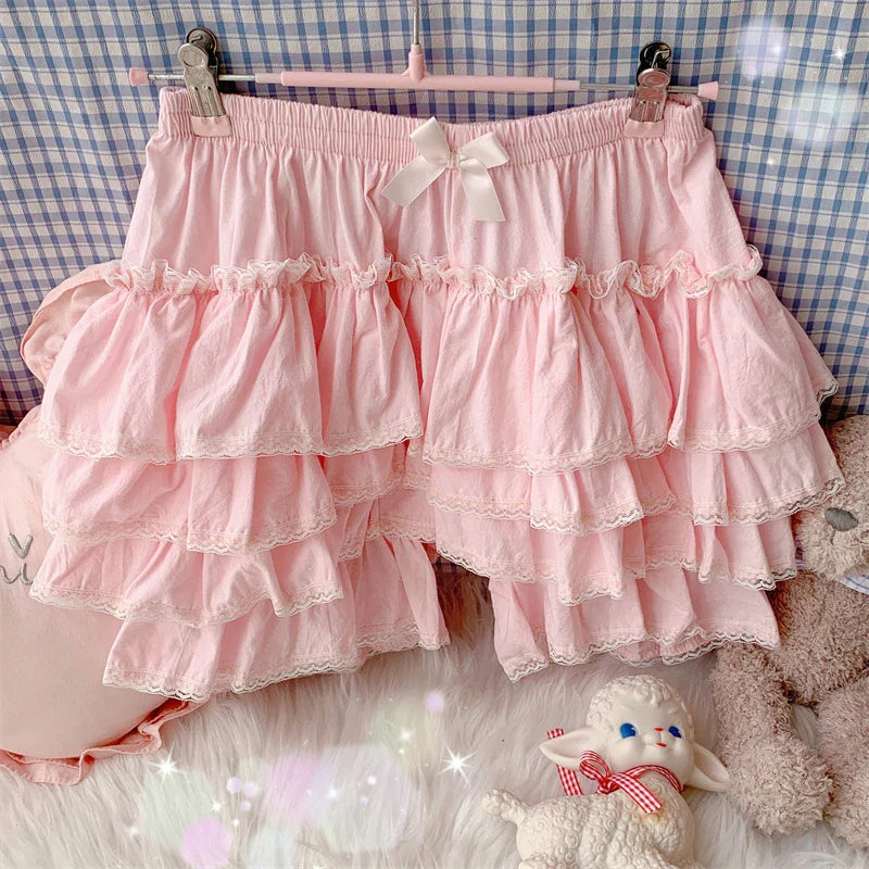 Bonnie Ruffled Bloomer Lolita Shorts