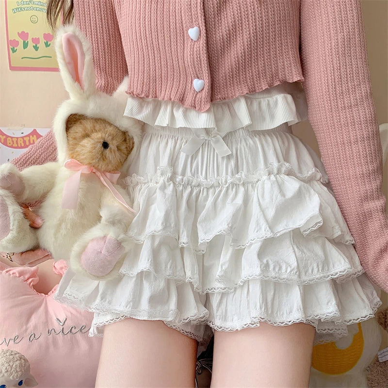 Bonnie Ruffled Bloomer Lolita Shorts