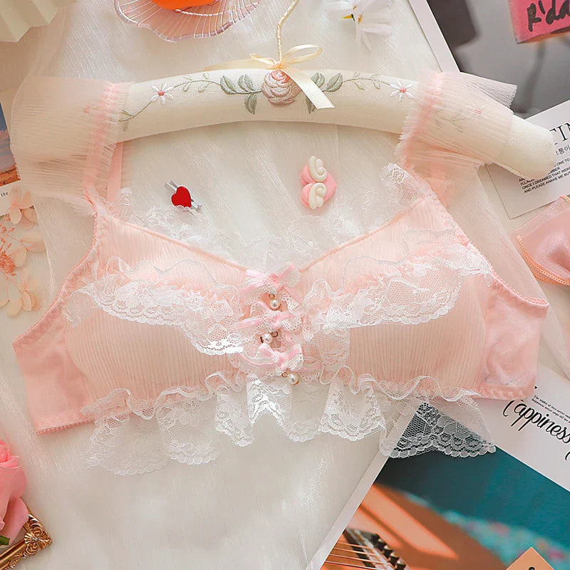 Soft Girly Princess Lingerie Set