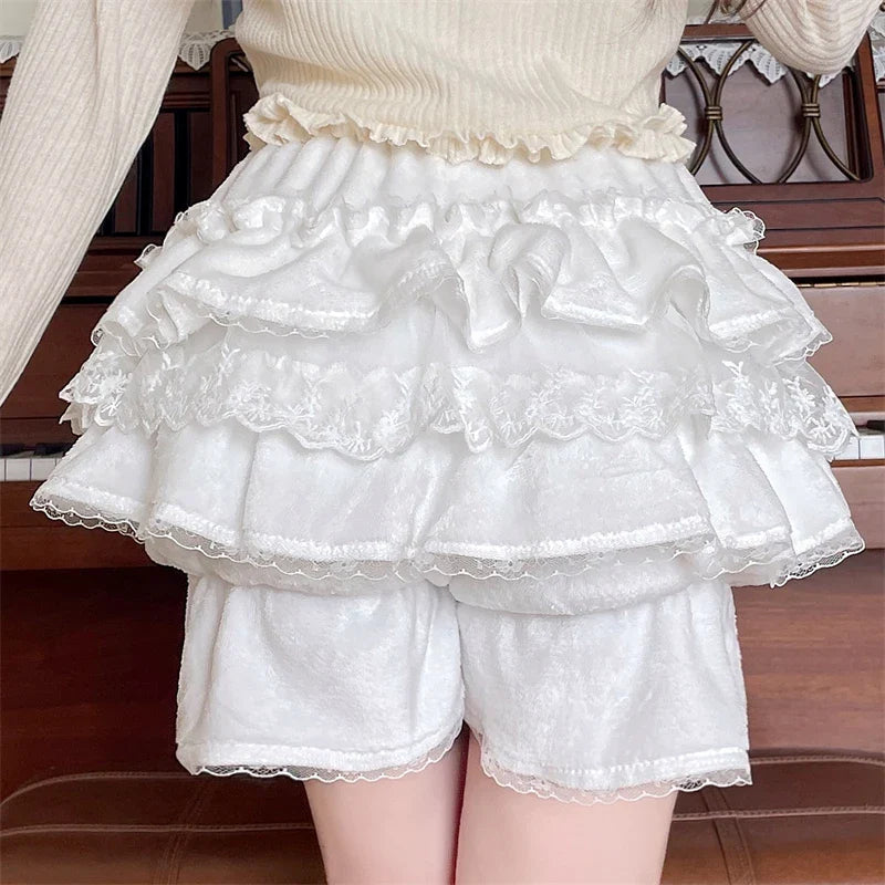 Heidi Velvet Bloomer Lolita Shorts