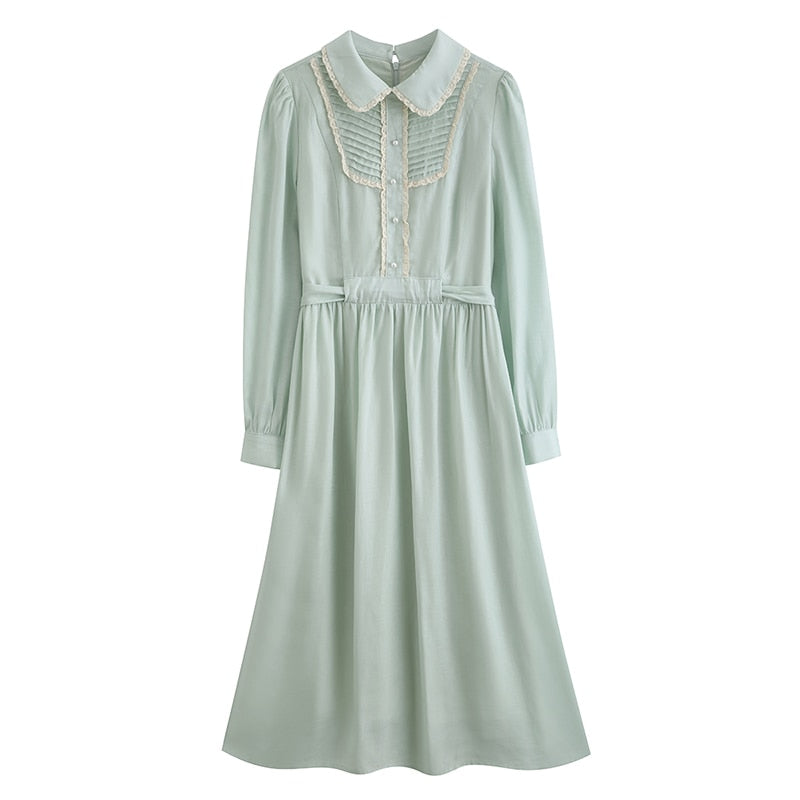 Mystery Loch Mint Vintage Inspired Dress