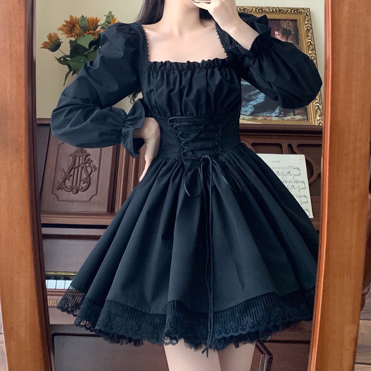 Viola Dark Lolita Gothic Princess Dress