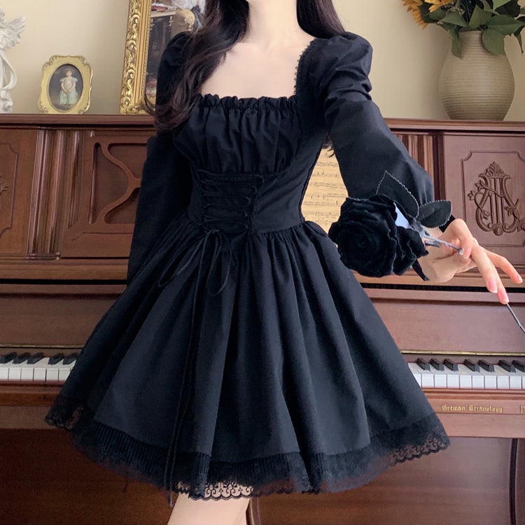 Viola Dark Lolita Gothic Princess Dress