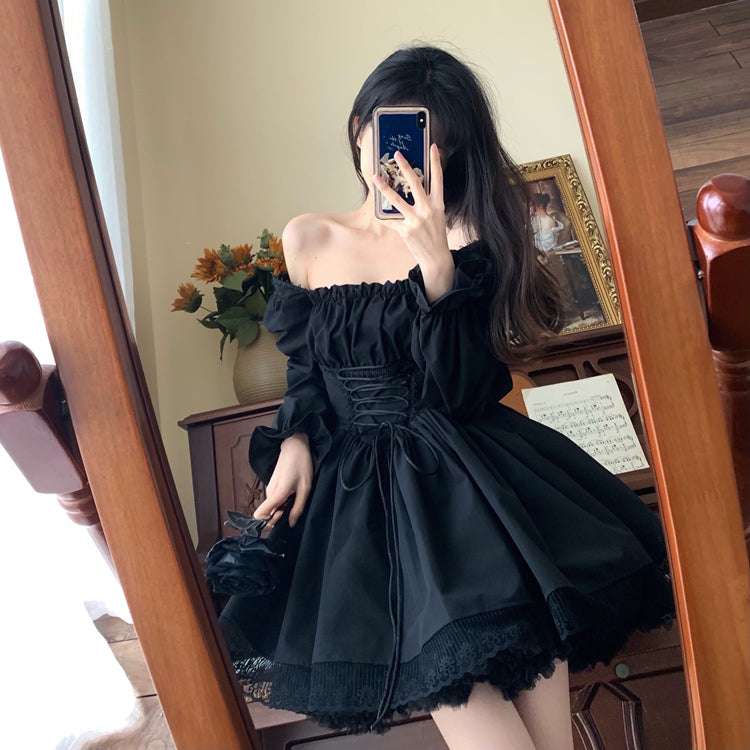 Viola Dark Lolita Gothic Princess Dress