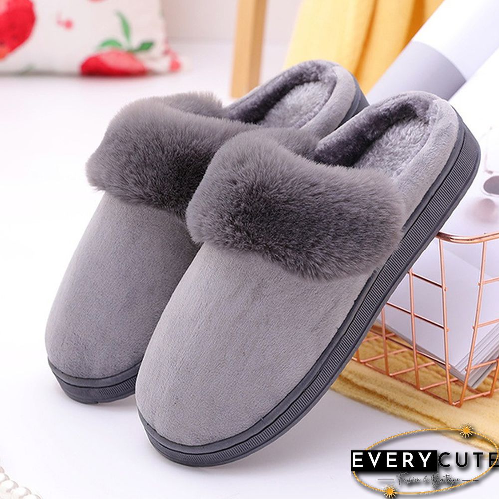 Winter Womens Indoor Shoes Cotton Cartoon Slippers Warm Home Shoes Women Cute Slippers Plus Size 36-41 Pantufas Feminino