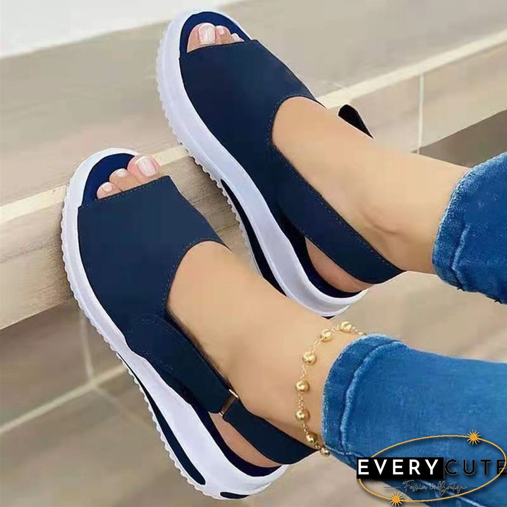 New Women Sandals Soft Stitching Ladies Sandals Comfortable Flat Sandals Women Open Toe Beach Shoes Woman Footwear