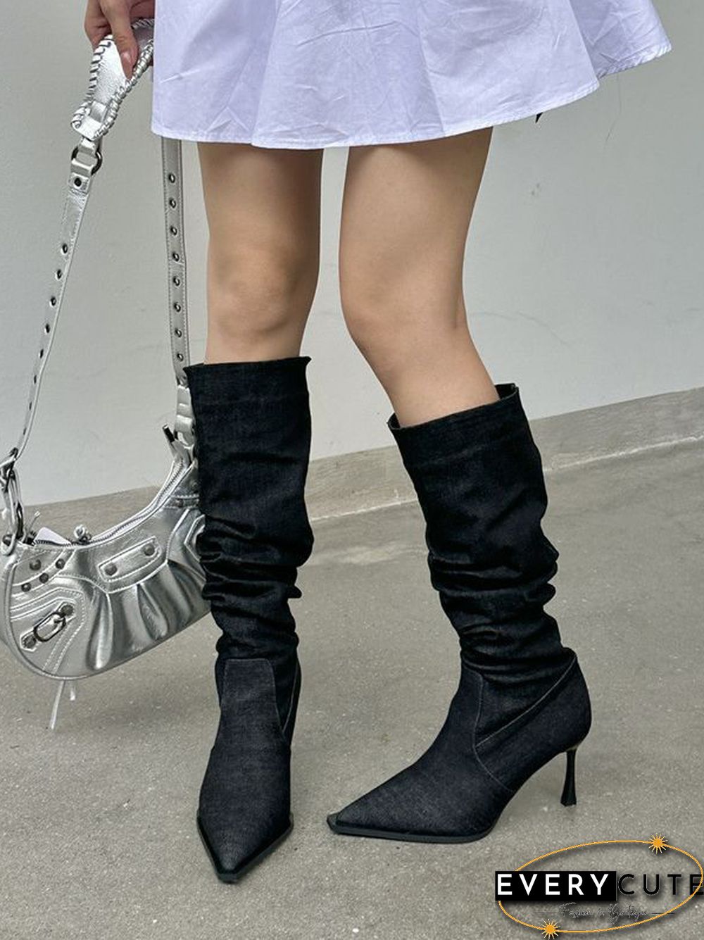 Stilettos Pointed-Toe Boots