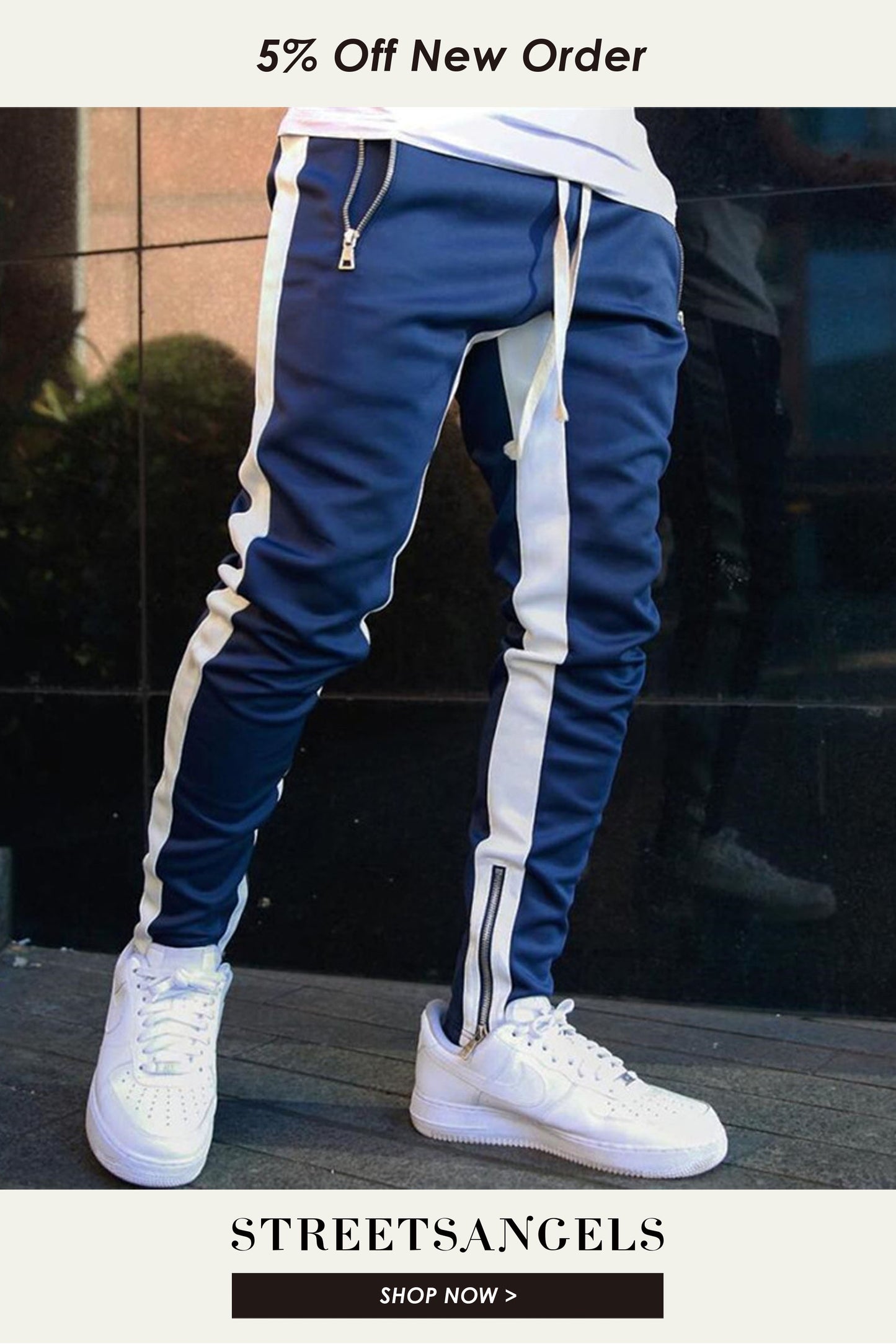 Men's Fashion Casual Fitness Sportswear Leggings Jogging Pants