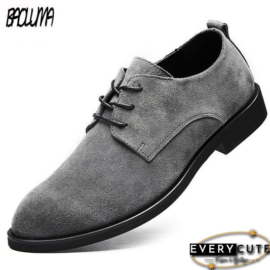 Men British Style Breathable Formal Leisure Flats Shoes