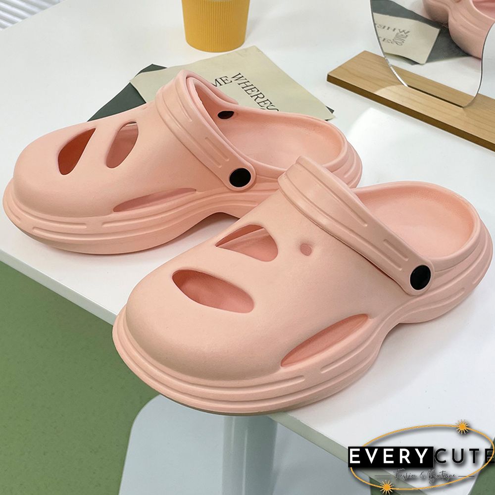 Platform Sandals Summer Women Slippers 6cm Wedges Sandals Outdoor Clogs Thick Street Beach Slide Flip Flops Garden Shoes