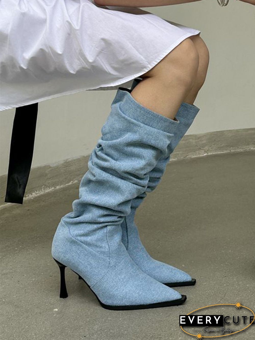 Stilettos Pointed-Toe Boots