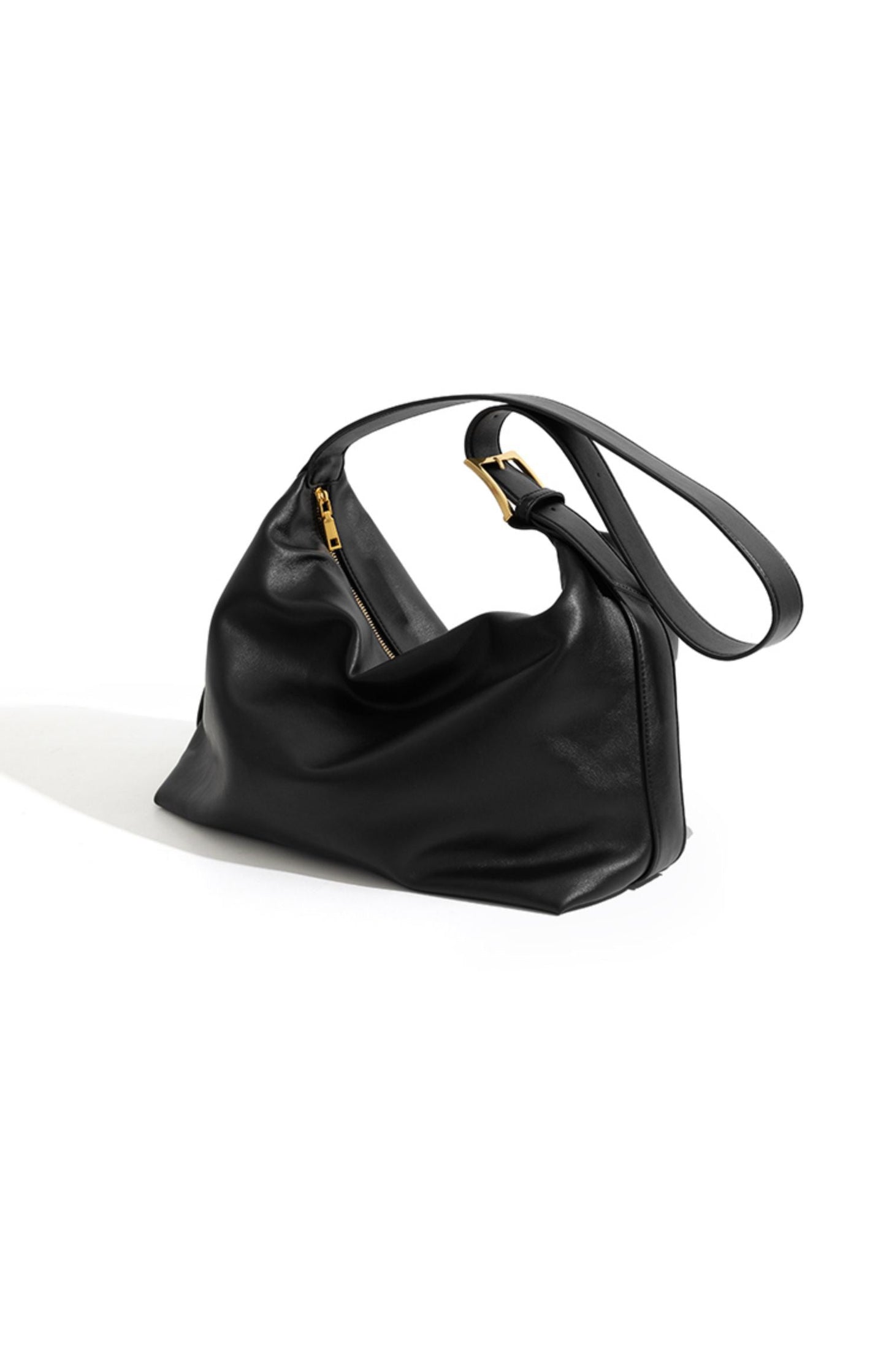 Aly Solid Color Faux Leather Handbag